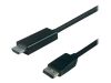 VisionTek DisplayPort to HDMI 2.0 Active Cable 2M (M/M)