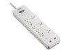 APC Home Office SurgeArrest 8 Outlets with 2 USB Charging Ports (5V, 2.4A in total), 120V White