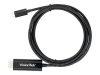 VisionTek USB C / Thunderbolt 3 to HDMI 2.0 2 Meter Cable (M/M)