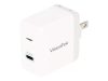 VisionTek USB-C 20W Quick Charge US Plug Adapter