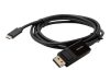 VisionTek – display cable – USB-C to DisplayPort – 6.6 ft