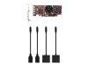 VisionTek Radeon RX 550 SFF 4GB GDDR5 4M Graphics Card (4x mDP)