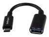 StarTech M/F USB-C to USB-A Adapter Cable, 6 inch