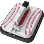 VEVOR Heat Press 12 x 10 Inch Easy Press 800W Mini Press Portable Vibration Function Easy Mini Press Double-tube Heating Press Machine for DIY T-shirt with Sensitive Touch Screen Display