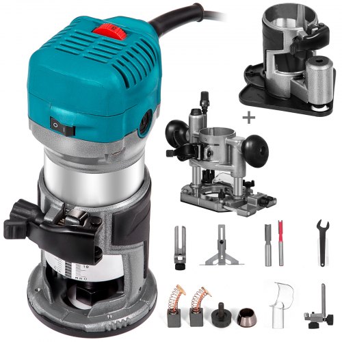 Comutter Router Models MrSubmit | VEVOR Compact Router 1.25HP with Fixed Plunge and Offset ...