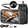 VEVOR Endoscope Camera Borescope Inspection Camera Triple Lens 4.5″ IPS
