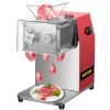 VEVOR Commercial Meat Cutting Machine, 551 Lbs/H 850W Meat Shredding Machine, 10mm Blade Electric Meat Cutter, Stainless Steel Restaurant Food Cutter, for Kitchen Supermarket Lamb Beef Chicken, Red