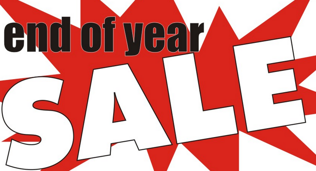 Year-End Sales Celebrating Savings as the Calendar Turns
