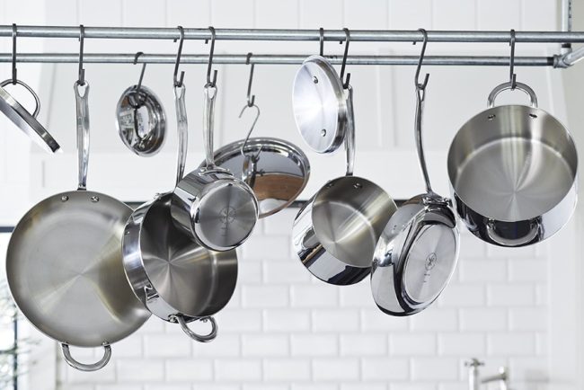 About Pots and Pans in American Kitchens