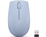 Lenovo 300 Wireless Compact Mouse (Frost Blue) with battery
