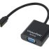 VisionTek DisplayPort to VGA 2 Meter Active Cable 2M (M/M)