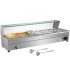 VEVOR Manual Sausage Stuffer Maker 3L Capacity Two Speed Vertical Meat Filler Stainless Steel with 5 Stuffing Nozzles, Commercial and Home Use