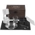VEVOR Ice Ball Press, 2.4″ Ice Ball Maker, Aircraft Al Alloy Ice Ball Press Kit for 60mm Ice Sphere, Ice Press with Tong and Drip Tray, for Whiskey, Cocktail, Bourbon, Scot on Party & Holiday, Red
