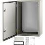 VEVOR NEMA Steel Enclosure, 24 x 16 x 10” NEMA 4X Steel Electrical Box, IP66 Waterproof & Dustproof, Outdoor/Indoor Electrical Junction Box, with Mounting Plate