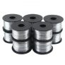 VEVOR Rebar Tie Wire Coil 10 Rolls, 1/32″ 0.8mm Rebar Wire Tie Tool, 360FT Rebar Tie Gun Wire, Rebar Wire for Automatic Rebar Tie Wire Twister
