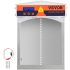 VEVOR Automatic Chicken Coop Door, Auto Open/Close, Gear Lifter Galvanized Poultry Gate with Evening and Morning Delayed Opening Timer & Light Sensor, Battery Powered LCD Screen, for Duck, Red