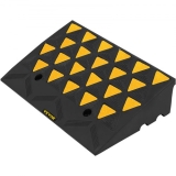 VEVOR Rubber Curb Ramp, 6″ Rise Height Sidewalk Curb Ramp, 5T Heavy Duty Driveway Curb Ramp,11.8″ Width 23.5″ Length Threshold Ramp for Forklifts, Trucks, Buses, Cars, Wheelchairs, Bikes