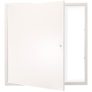 VEVOR Access Panel for Drywall & Ceiling, 16 x 16 Inch Plumbing Access Panels, Reinforced Access Door, Heavy-Duty Steel Wall Hole Cover, Easy Install Removable Hinged Panel for Wiring & Cables, Silver