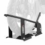 VEVOR Motorcycle Wheel Chock, 1800 lbs Capacity Wheel Cradle Holder, Heavy-duty Steel Motorcycle Front Wheel Stand with 3 Adjustable Holes, For 15″-21″ Off-Road Motorcycles, Standard Motorcycles