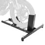 VEVOR Motorcycle Wheel Chock Upright, 1800 lbs Capacity, Heavy-duty Steel Motorcycle Front Wheel Stand with 6 Adjustable Holes, For 15″-22″ Off-Road Motorcycles, Standard Motorcycles