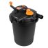 VEVOR Bio Pressure Pond Filter, Up to 1600 Gallons, with 13W UV-C Light, 1580 GPH, Pressurized Biological Pond Filter System Filtration Equipment for Fountain Pool, Koi Fish Aquarium Tank Garden Water