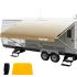 VEVOR RV Awning Fabric Replacement, 14′ Size, 15oz Vinyl Waterproof Sun Shade, Outdoor Canopy RV Replacement Fabric for Camper, Trailer, and Motor Home Awnings, Slate Blue